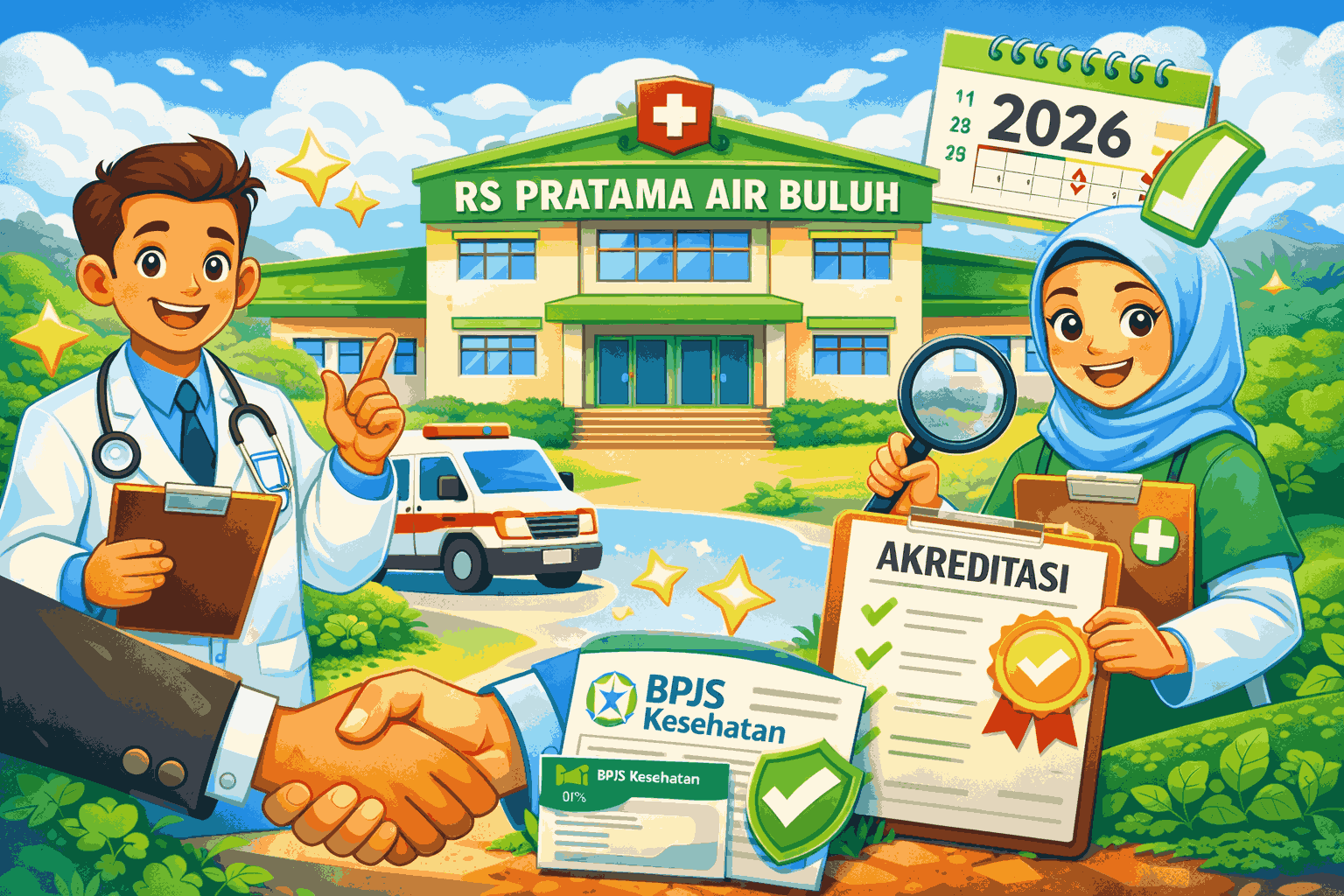 Menuju Akreditasi, RS Pratama Air Buluh Siap Layani Pasien BPJS