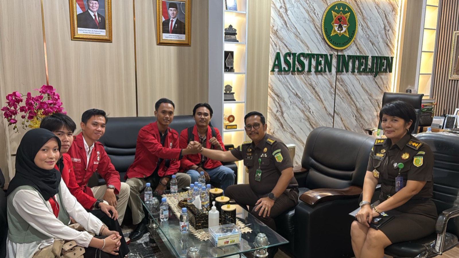 Ketua DPC GMNI Bengkulu Restu Alam Pimpin Audiensi Bersama Kejaksaan Tinggi Bengkulu