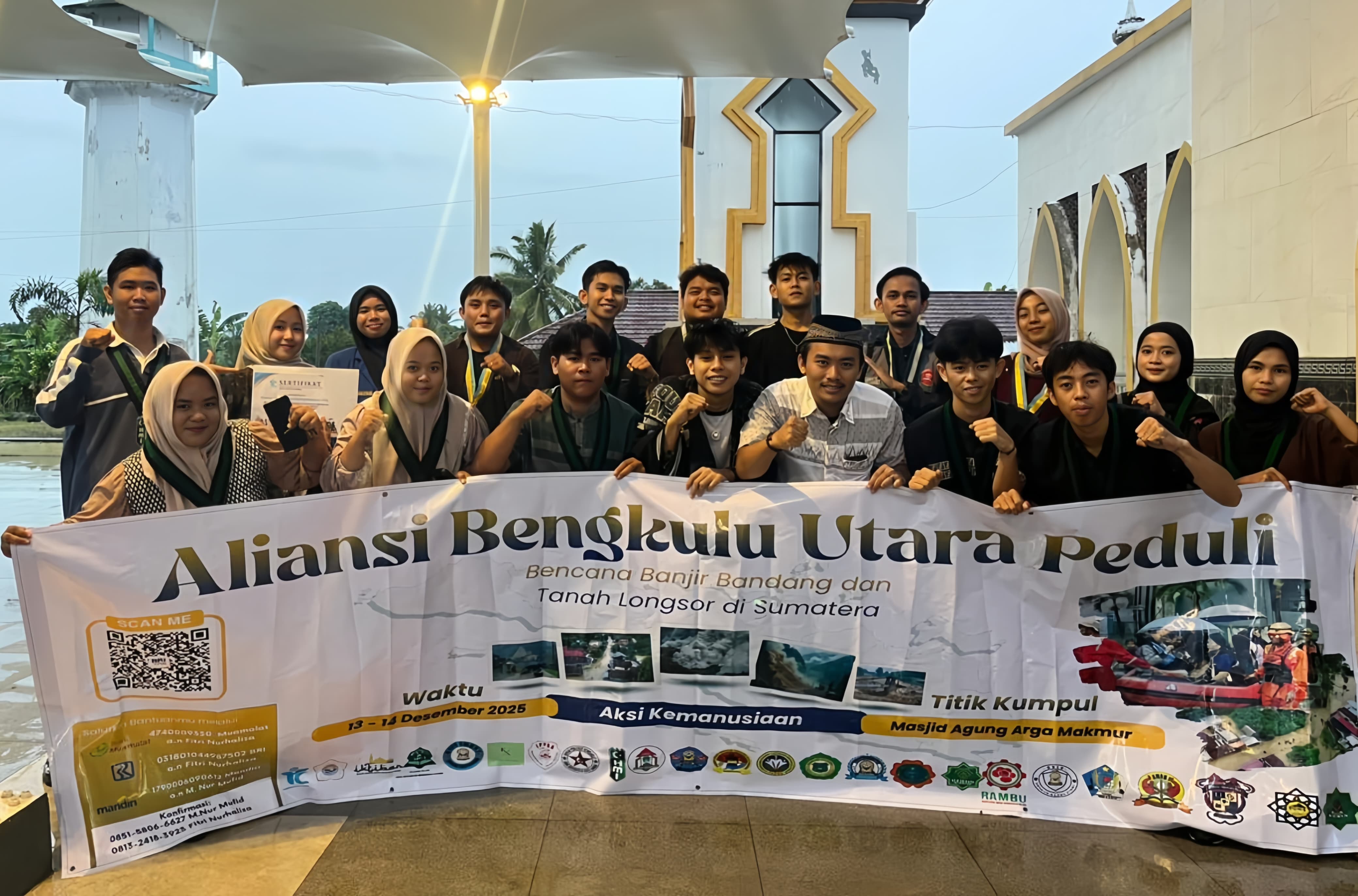 Solidaritas Untuk Negeri, Hmi Universitas Ratu Samban Peduli Bencana Alam Sumatera